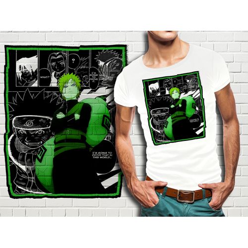 T-Shirt Blanc Homme Collection Manga Naruto 320