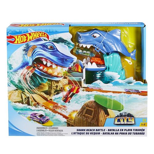 Piste Hot Wheels City Requin