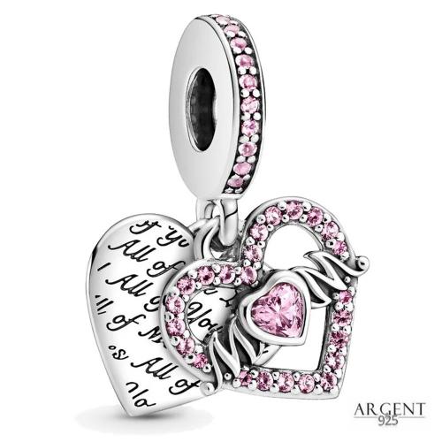 Tendre Amour Maternel - Merrill Charme Série Fête Des Mères Pendentif Pour Charms Breloque Bracelets Et Collier Femme Argent 925