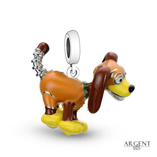 Chien De Printemps - Charme Merrill Pendentif Pour Charms Breloque Bracelets Et Collier Femme Argent 925