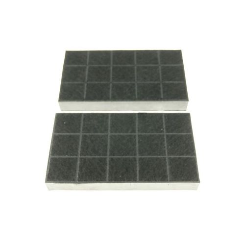 Brandt - Filtre Charbon Actif Rectangle X2 - Ref: 71x8368