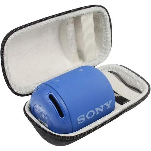 Étui de Voyage Rigide Housse Cas pour Sony SRS-XB10B Enceinte Portable compacte sans Fil Bluetooth par