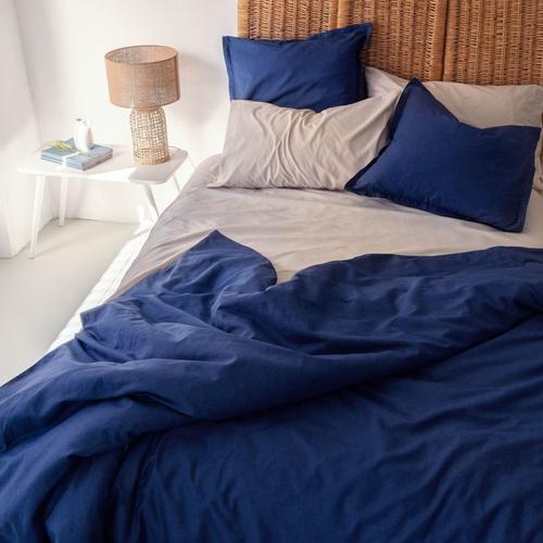 Basic Housse De Couette Bleu Marine