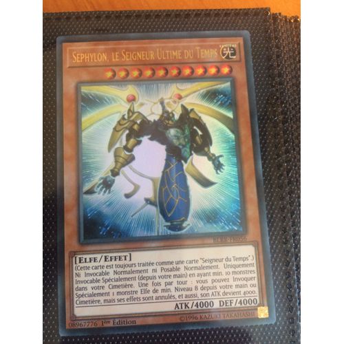Yu-Gi-Oh! Sephylon, Le Seigneur Ultime Du Temps - Blrr-Fr056 - Ultra Rare - 1ere Edition