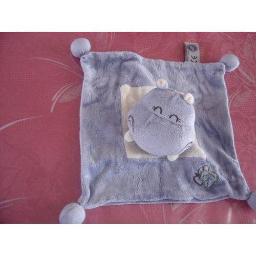 Doudou Plat Hippopotame/Dragon/Vache Mgm