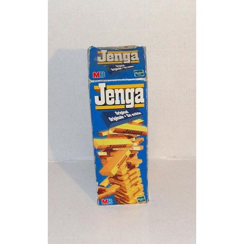 Jenga Mb Jeux Hasbro 54 Pieces En Bois Empilables