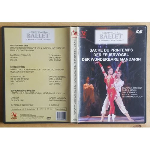 Moscow Classical Ballet - Sacre Du Printemps - Der Feuervogel - Der Wunderbare Mandarin