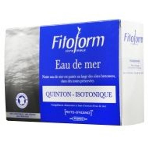 Eau De Mer Quinton Isotonique - 30 Ampoules Fitoform 