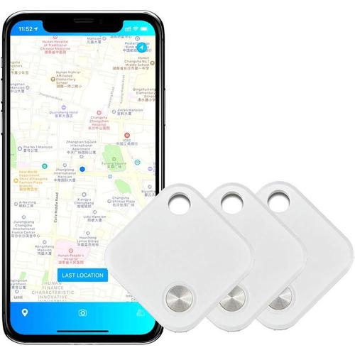 Localisateur De Clé, Tracker Bluetooth Et Traqueur Sonore, Key Finder Anti-Perte Pour Clés Chiens Chats,Localisateur D¿Objets (3 Pièces)