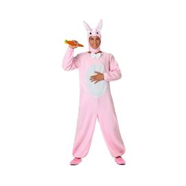 Costume pour adultes lapin rose - Déguisement drole Taille - M/L pas cher