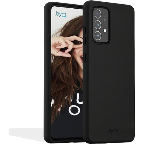 Coque Silicone Premium Noire Pour Samsung Galaxy A03s 100% Silicone Et Microfibre Renforcée Et Ultra Doux