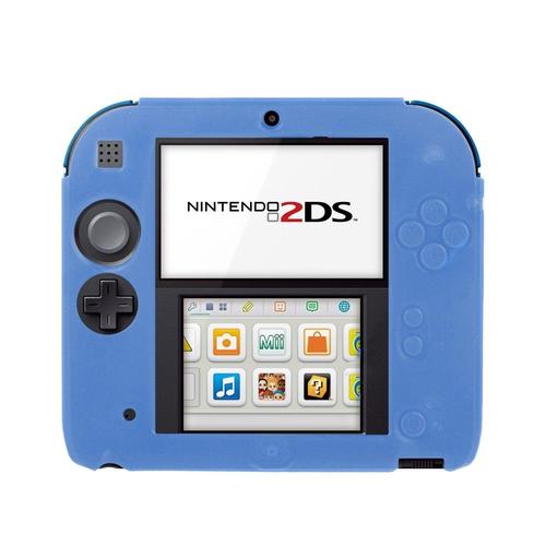 Étui En Silicone Ultra Mince Pour Nintendo 2ds (Bleu)