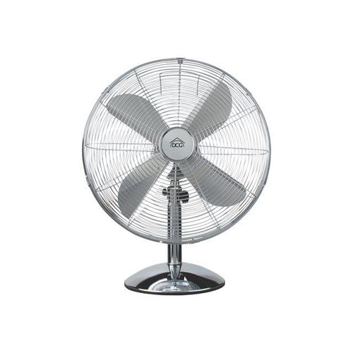 DCG Eltronic VE1616SS - Ventilateur - table - 40 cm - argent/métallisé