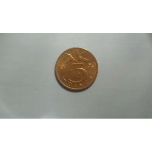 Pays-Bas 5 Cent 1950