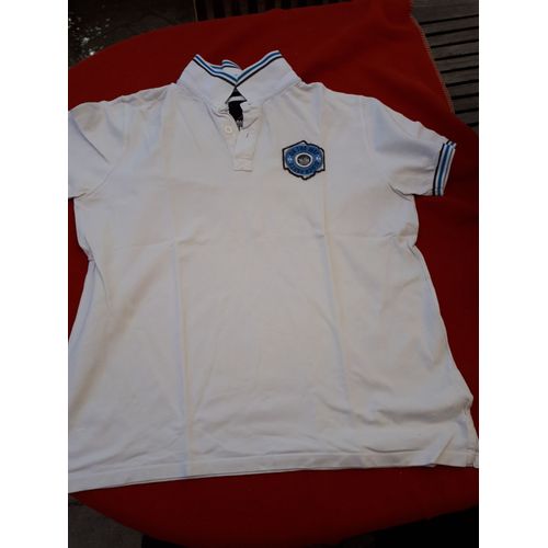 Polo Blanc M. Courtes Xl