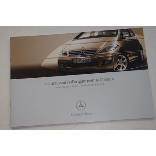 Accessoires Origine Pour Mercedes Classe A - Edition 2004 - Dépliant Publicitaire Automobile