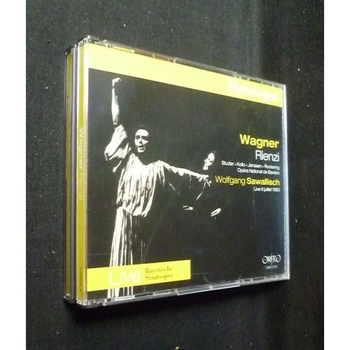 Richard Wagner. Rienzi, Opéra Tragique En Cinq Actes (Coffret 3 Cd)