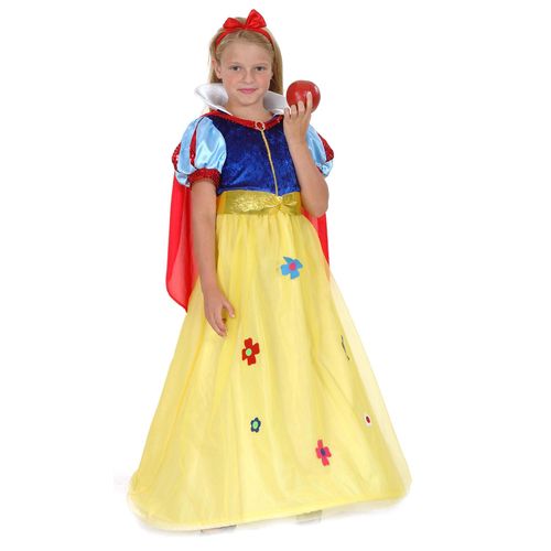 Déguisement Princesse À Fleur Fille - Taille: L 10-12 Ans (130-140 Cm)