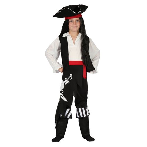 Déguisement Pirate Ceinture Rouge Garçon - Taille: L 10-12 Ans (130-140 Cm)