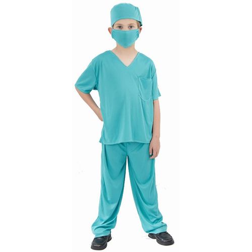 Déguisement Chirurgien Garçon - Taille: M 7-9 Ans (120-130 Cm)