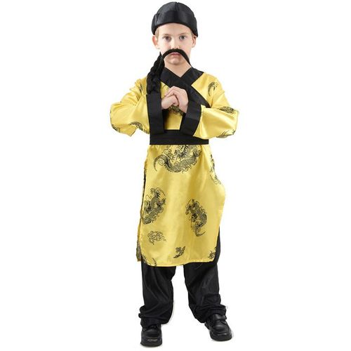 Déguisement Chinois Garçon - Taille: M 7-9 Ans (120-130 Cm)