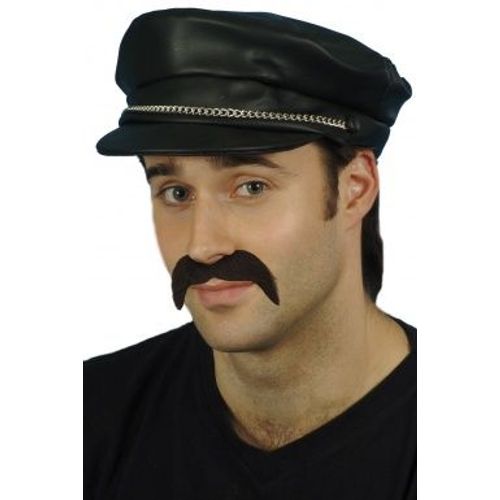 Casquette Noire Motard Adulte