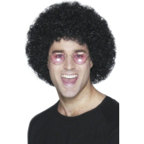 Perruque Afro Noire Confort Adulte