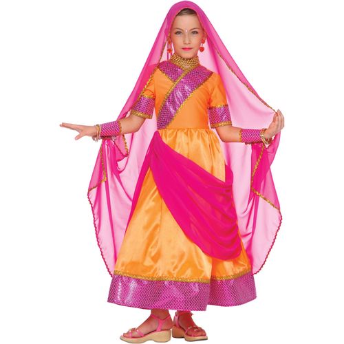 Déguisement Bollywood Enfant - Taille: 3-5 Ans (110 Cm)