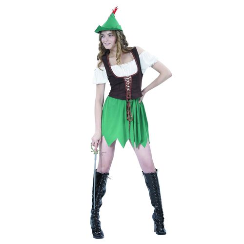 Déguisement Femme Des Bois Vert