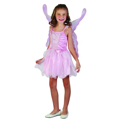 Déguisement Fée Papillon Fille - Taille: M 7-9 Ans (120-130 Cm)