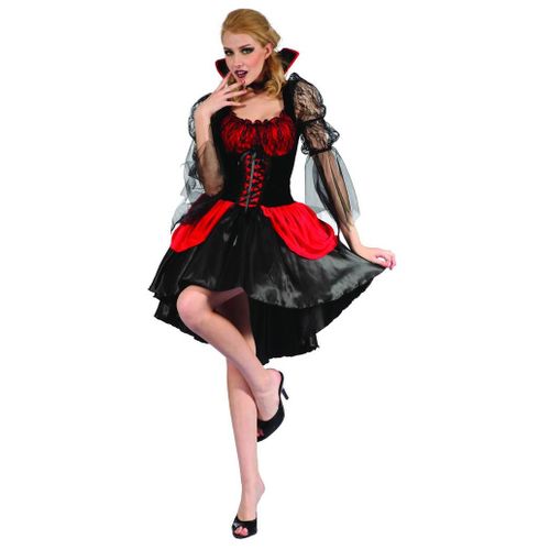 Déguisement Vampire Sexy Rouge Femme - Taille: M