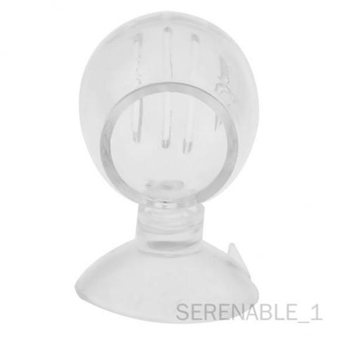 Serenable 3xaquarium Réservoir De Poissons Mangeoire En Verre Mangeoire Tasse D'alimentation Distributeur De Nourriture Pour Poissons