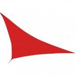 Voile / Toile D'ombrage Rouge 5 X 5 M