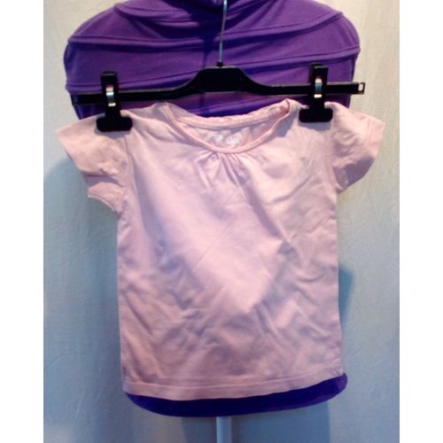 T-Shirt "" Gémo "" T5 Ans Rose Pale