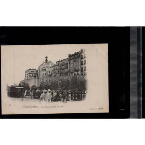 Carte Postale Constantine Le Nouvel Hotel De Ville En L'état Sur Les Photos