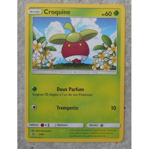 Croquine 2/40 - Cartes Mc Donald's Promo 2018 - Vf