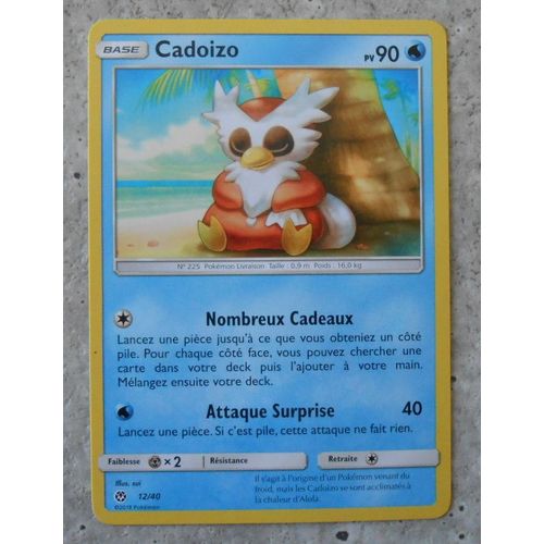 Cadoizo 12/40 - Cartes Mc Donald's Promo 2018 - Vf