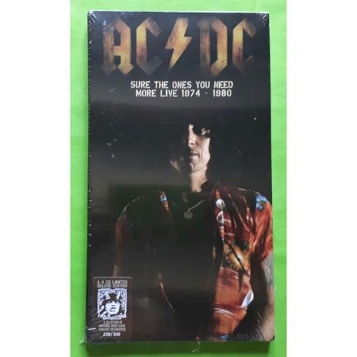 Ac Dc - Sure The Ones You Need - 4 Cd - More Live 1974-1980