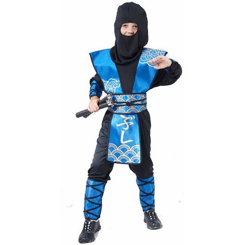 Déguisement Ninja Bleu Garçon - Taille - 10 - 12 Ans (L) - 173889