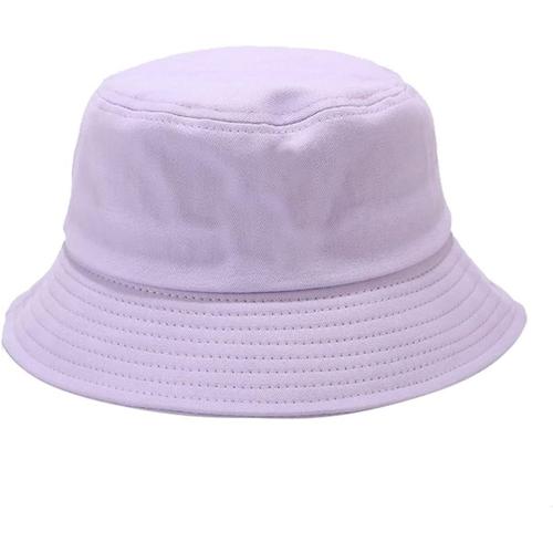 Femme Chapeau de Soleil Large Bord Coton Chapeau de Soleil Dames Chapeau de Seau Bassin Pliable Casquette Visière Protection Solaire Capeline de Voyage Vacance 56-58cm