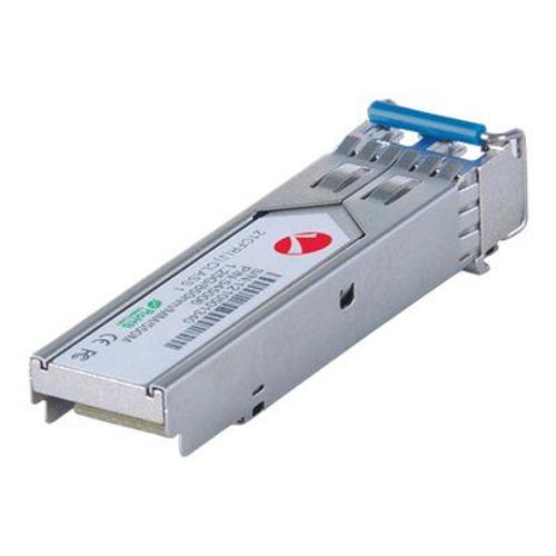 Intellinet Transceiver Module Optical, Gigabit Ethernet SFP Mini-GBIC, 1000Base-Sx (LC) Multi-Mode Port, 550m,MSA Compliant, Equivalent to Cisco GLC-SX-MM, Three Year Warranty - Module...