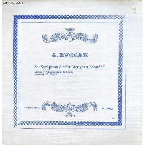 Disque Vinyle 33t 5eme Symphonie Du Nouveau Monde