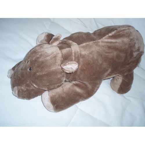 Hippopotame 40 Cm,Marron,Nounours,