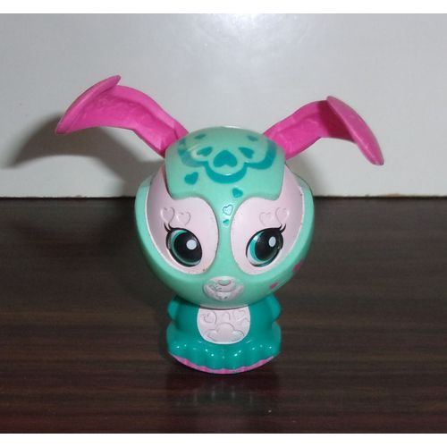 Zoobles Lapin Vert Et Rose Type Petshop Spin Master
