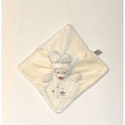 Doudou Plat Ours Déguisé En Lapin Beige Crème Marron Cage Oiseau Simba