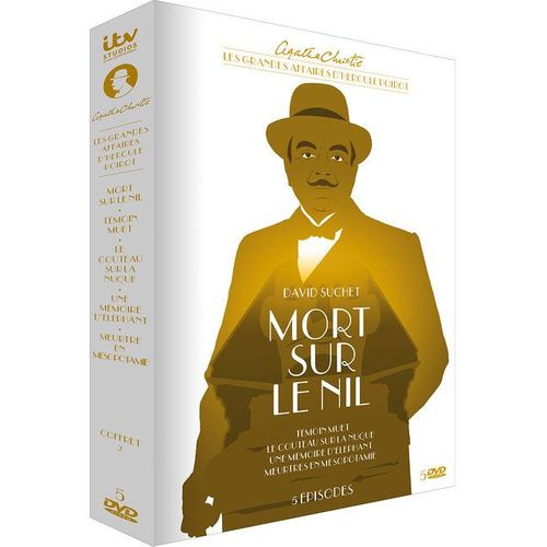 Agatha Christie : Les Grandes Affaires D'hercule Poirot - Coffret 2 : Mort Sur Le Nil