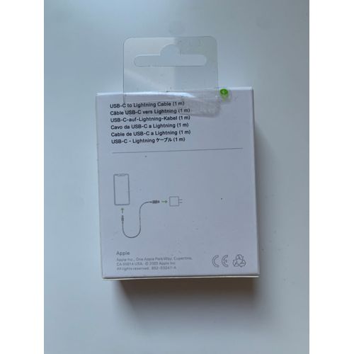 Câble chargeur IPhone