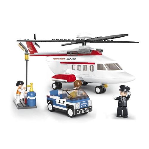 Briques Compatibles Lego - Construction - Aviation - - Hélicoptere - Sluban