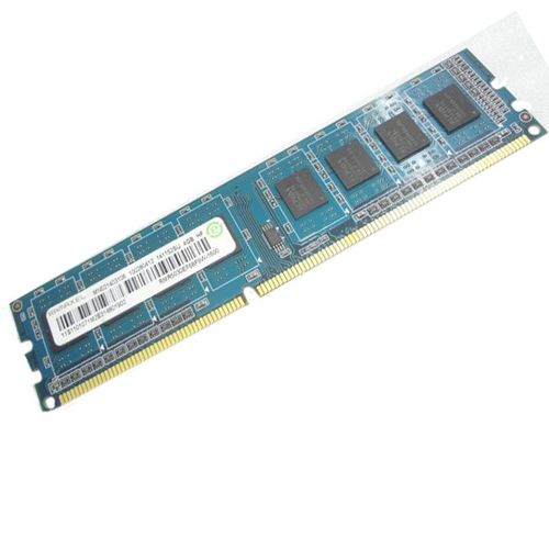 4Go RAM Ramaxel RMR5030EF68F9W DDR3 PC3-12800U 1Rx8 1600Mhz 240Pin PC Bureau