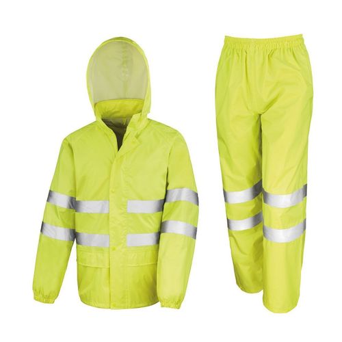 Pantalon Et Veste Imperm?Able S?Curit? - R216x - Jaune Fluo